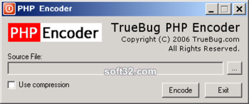 TrueBug PHP Obfuscator & Encoder screenshot