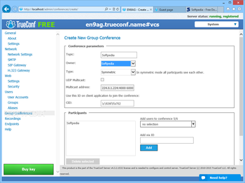 TrueConf Server screenshot 13