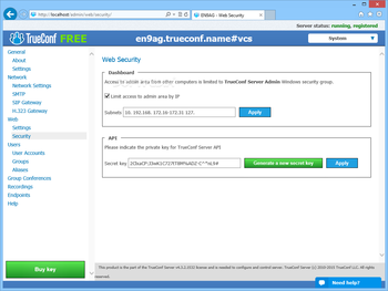 TrueConf Server screenshot 8