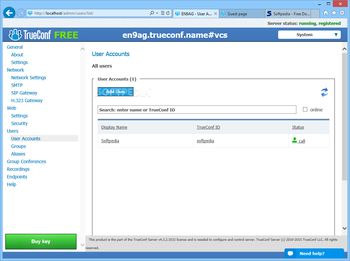 TrueConf Server screenshot 9