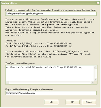TrueCrypt PasswordDialog screenshot 2