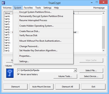 TrueCrypt screenshot 13