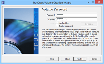 TrueCrypt screenshot 8