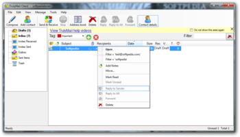 TrulyMail Lite Portable screenshot 2