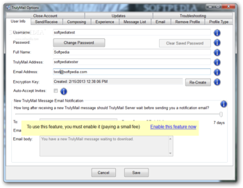 TrulyMail Lite Portable screenshot 9