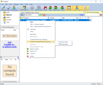 TrulyMail Portable screenshot