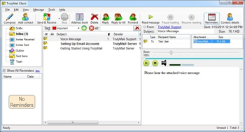 TrulyMail Standard screenshot