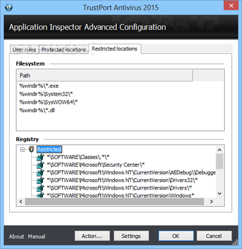 TrustPort Antivirus for Small Business Server screenshot 10