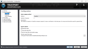 TrustPort Antivirus USB Suite Sphere screenshot 15