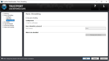 TrustPort Antivirus USB Suite Sphere screenshot 17