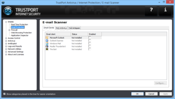 TrustPort Internet Security Sphere screenshot 13