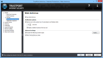 TrustPort Internet Security Sphere screenshot 15
