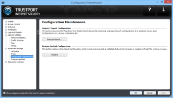 TrustPort Internet Security Sphere screenshot 27