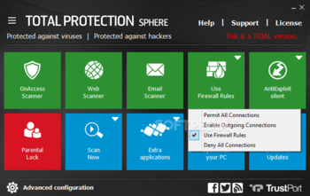 TrustPort Total Protection Sphere screenshot 3