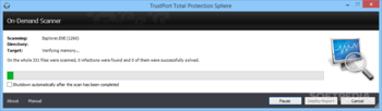 TrustPort Total Protection Sphere screenshot 7
