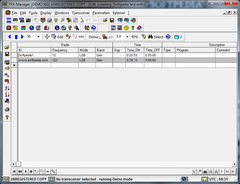 TRX-Manager screenshot