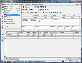 TRX-Manager screenshot 2