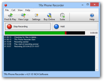 TRx Phone Recorder screenshot