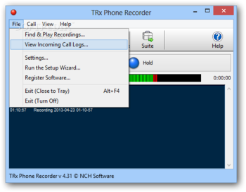 TRx Phone Recorder screenshot 2