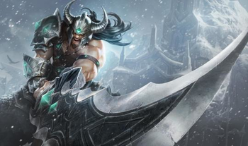 Tryndamere HD Wallpaper screenshot