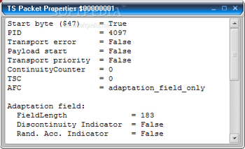 TS-Packet-Viewer screenshot 3