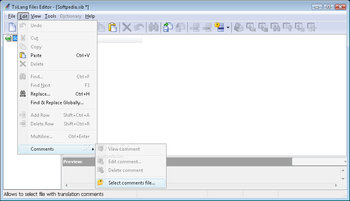 TsiLang Files Editor screenshot