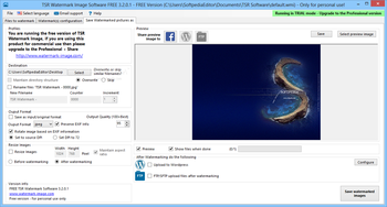 TSR Watermark Image Software FREE Version screenshot 5