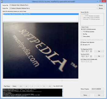 TSremux screenshot
