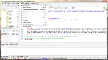 TSW WebCoder 2010 Light Edition screenshot 4