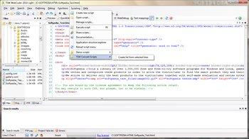 TSW WebCoder 2010 Light Edition screenshot 6