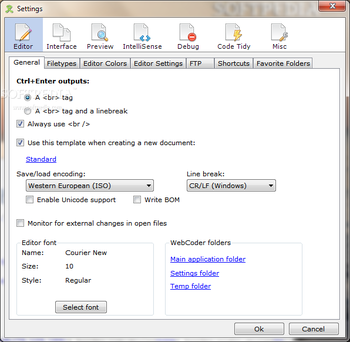 TSW WebCoder 2010 Light Edition screenshot 7