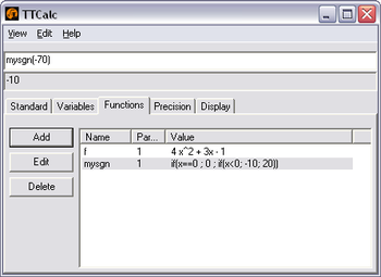 TTCalc screenshot 2