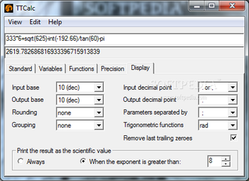 TTCalc screenshot 4