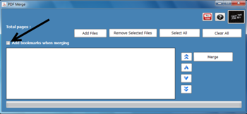 TTFA Merge PDF screenshot