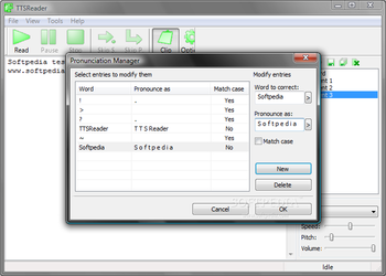TTSReader screenshot 2