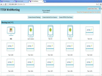 TTXN WebMeeting screenshot