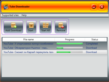 Tube Downloader screenshot