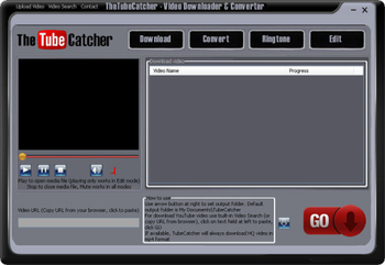 TubeCatcher screenshot