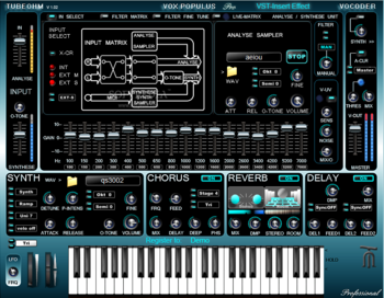 TubeOhm Vocoder screenshot 2