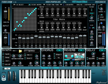 TubeOhm Vocoder screenshot 3