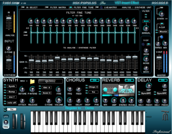 TubeOhm Vocoder screenshot 4