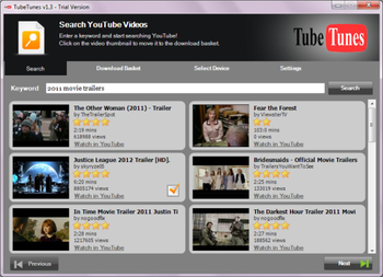 TubeTunes screenshot