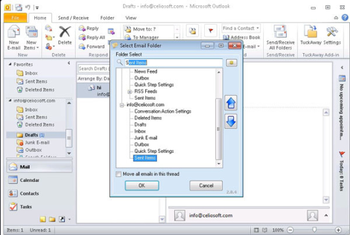 TuckAway Intelligent Email Organizer screenshot