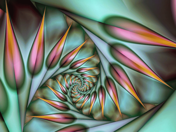 Tulip Swirl Theme screenshot