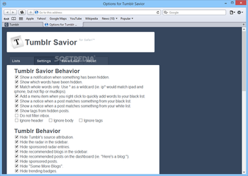 Tumblr Savior for Safari screenshot 3