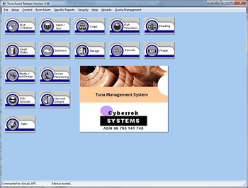 Tuna Farm Management System screenshot