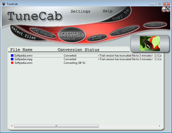 TuneCab screenshot