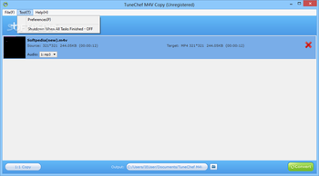 TuneChef M4V Copy screenshot 3