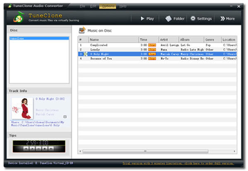 TuneClone Audio Converter screenshot 4