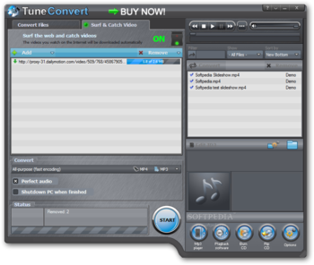 TuneConvert screenshot 2